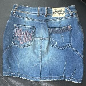 Desigual denim skirt